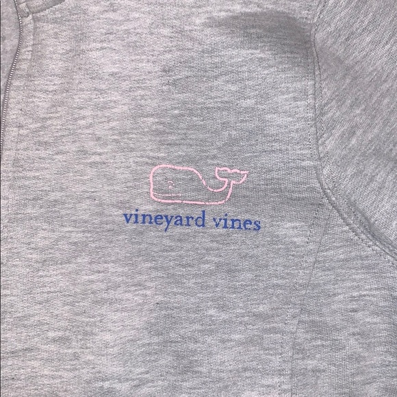 VINEYARD VINES grey quarter zip - Picture 2 of 6